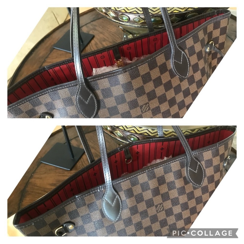Gorgeous Louis Vuitton Neverfull MM Damier Ebene - Picture 10 of 17